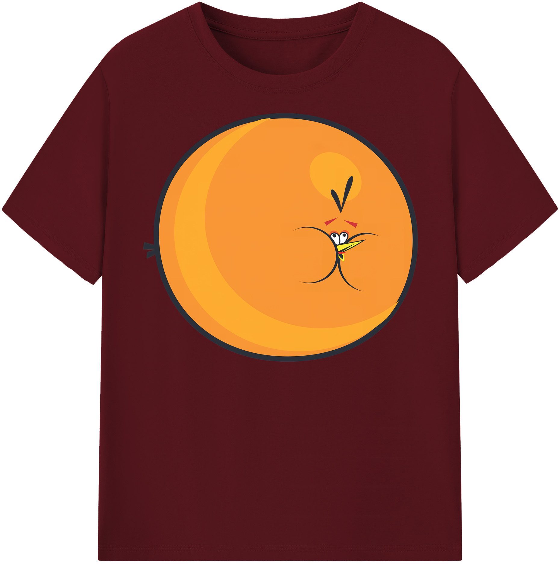 （画像用） Angry Birds アングリーバード 綿100％半袖Tシャツ（フロントプリント）